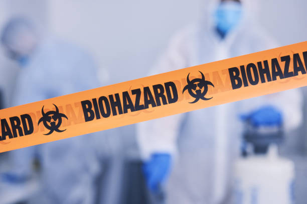 Professional Infectious Disease Decontamination technician working in Farmland, IN